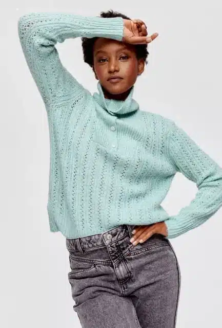 Pull ajouré